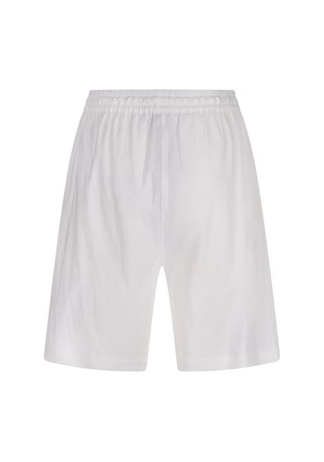 Bermuda Bianchi In Lino e Viscosa Stretch FABIANA FILIPPI | PADC02F412H549000021